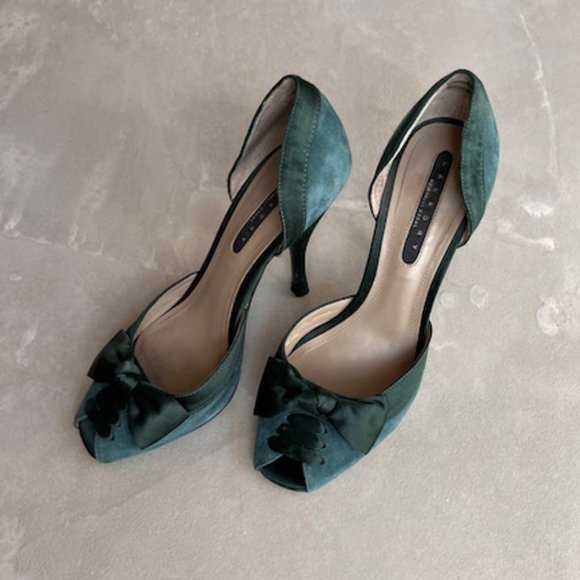 LAUNDRY size7 peep-toe heels - Picture 2 of 3